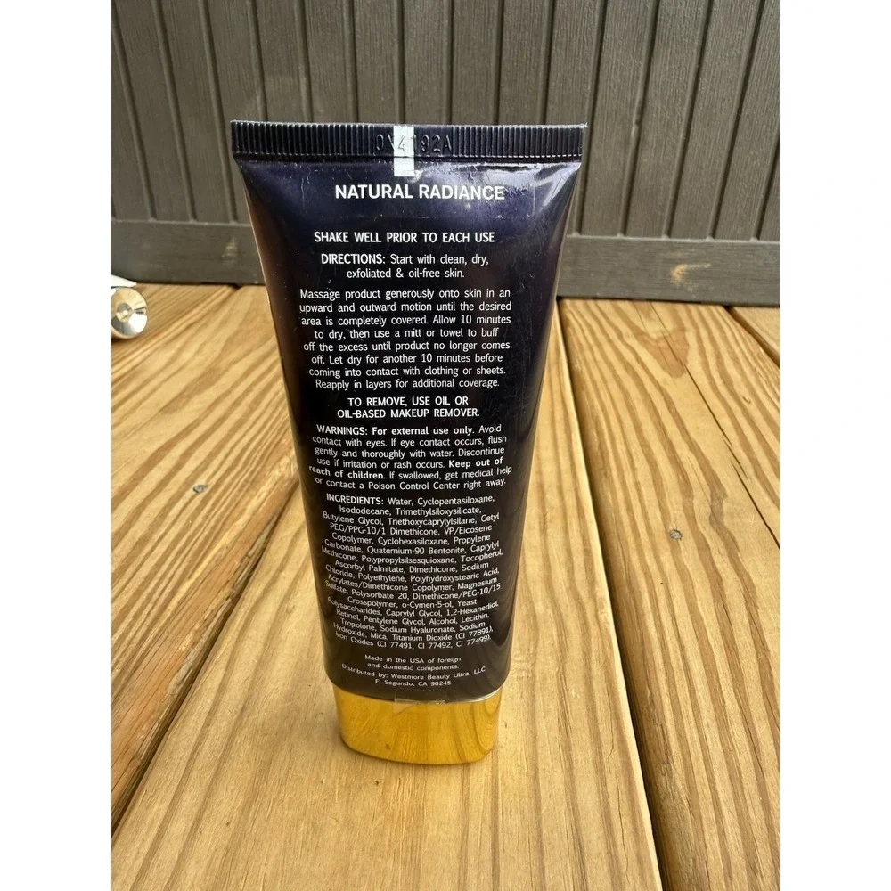 Westmore Beauty Lasting Effect Body Coverage Perfector Natural Radiance 3.5 oz